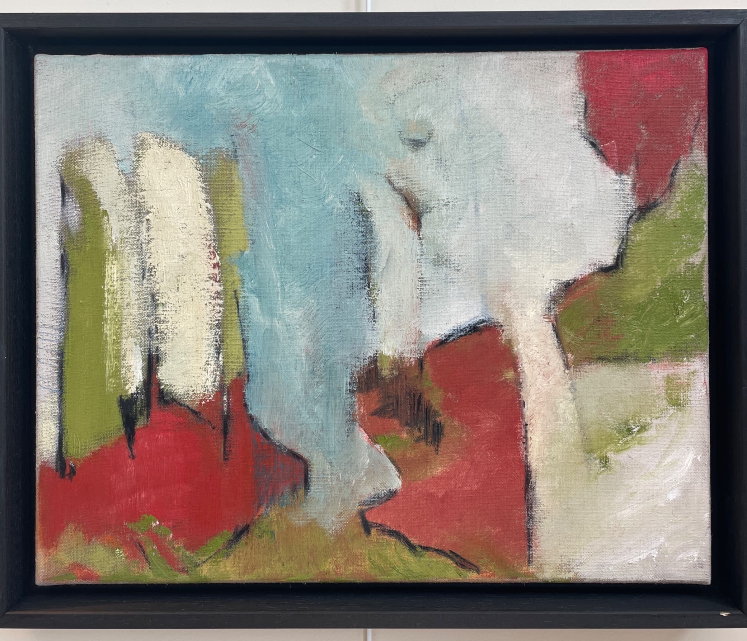 Composition abstraite, 2023, huile sur toile, Jean-Philippe Braam.
