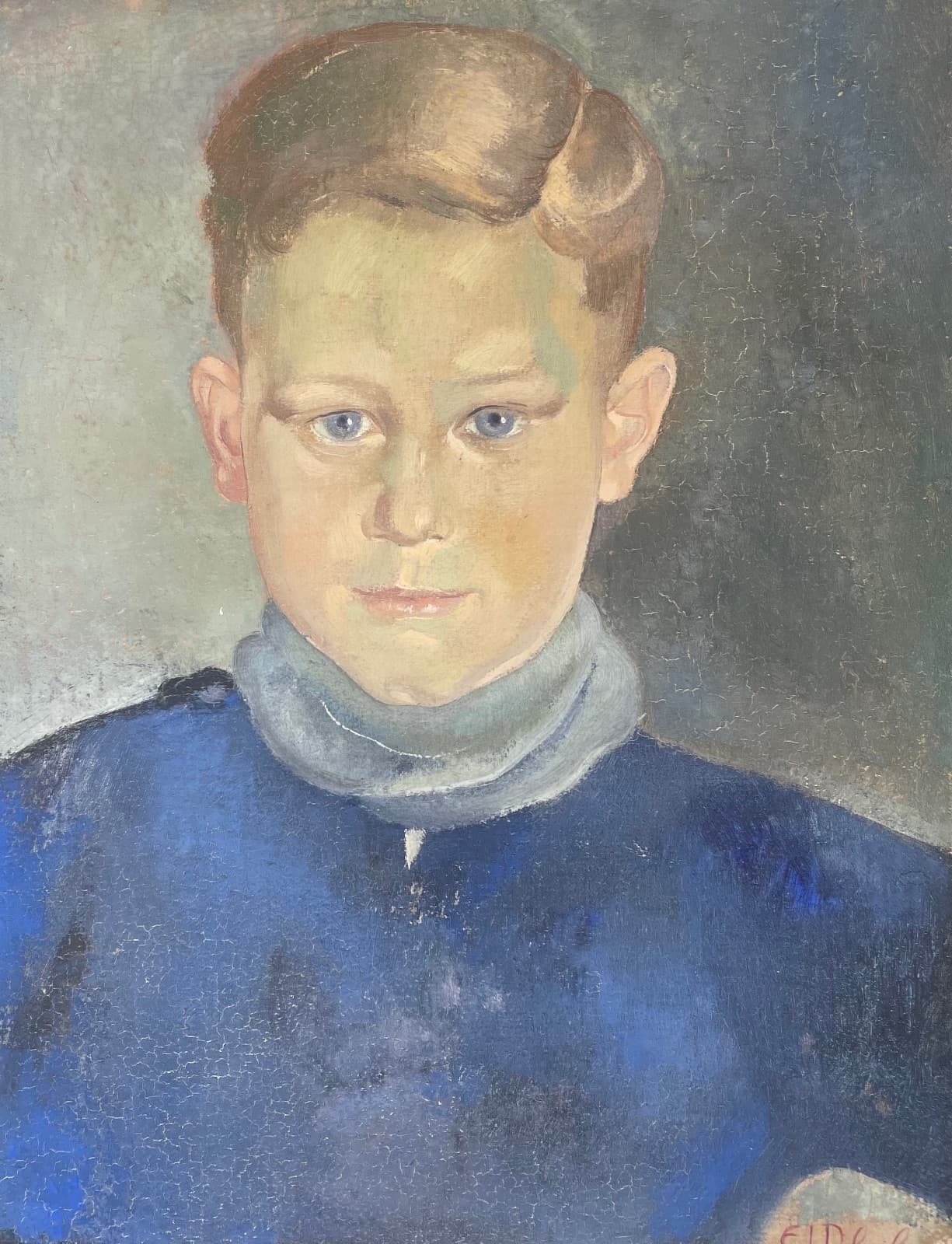 Portrait d’enfant, Delescluze.