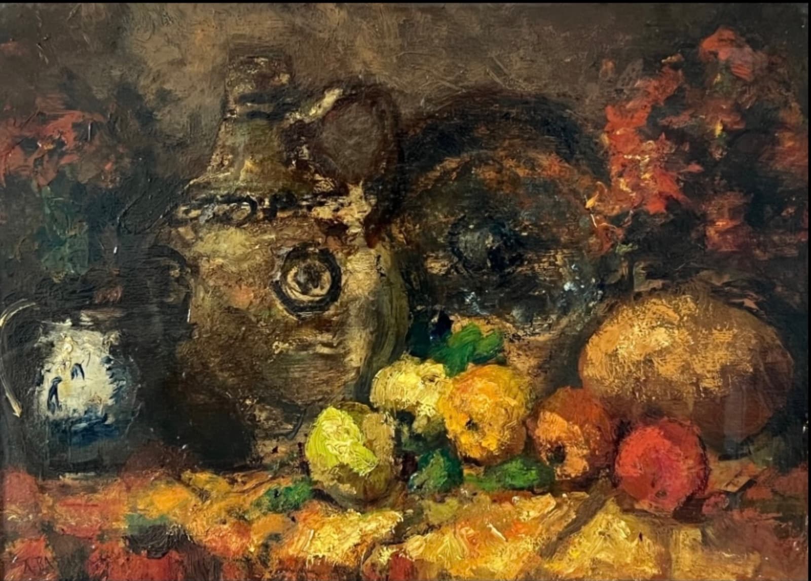 Nature morte, Alfred Bastien.