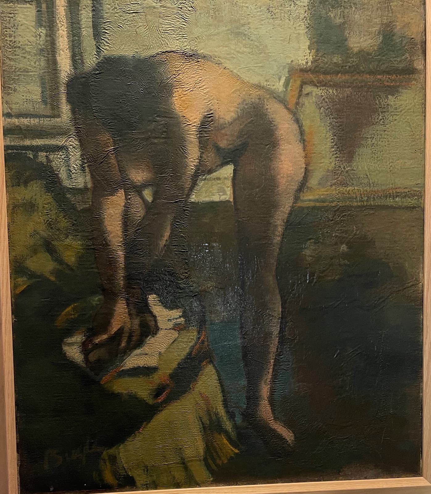 Femme sortant du bain, Robert Buyle.