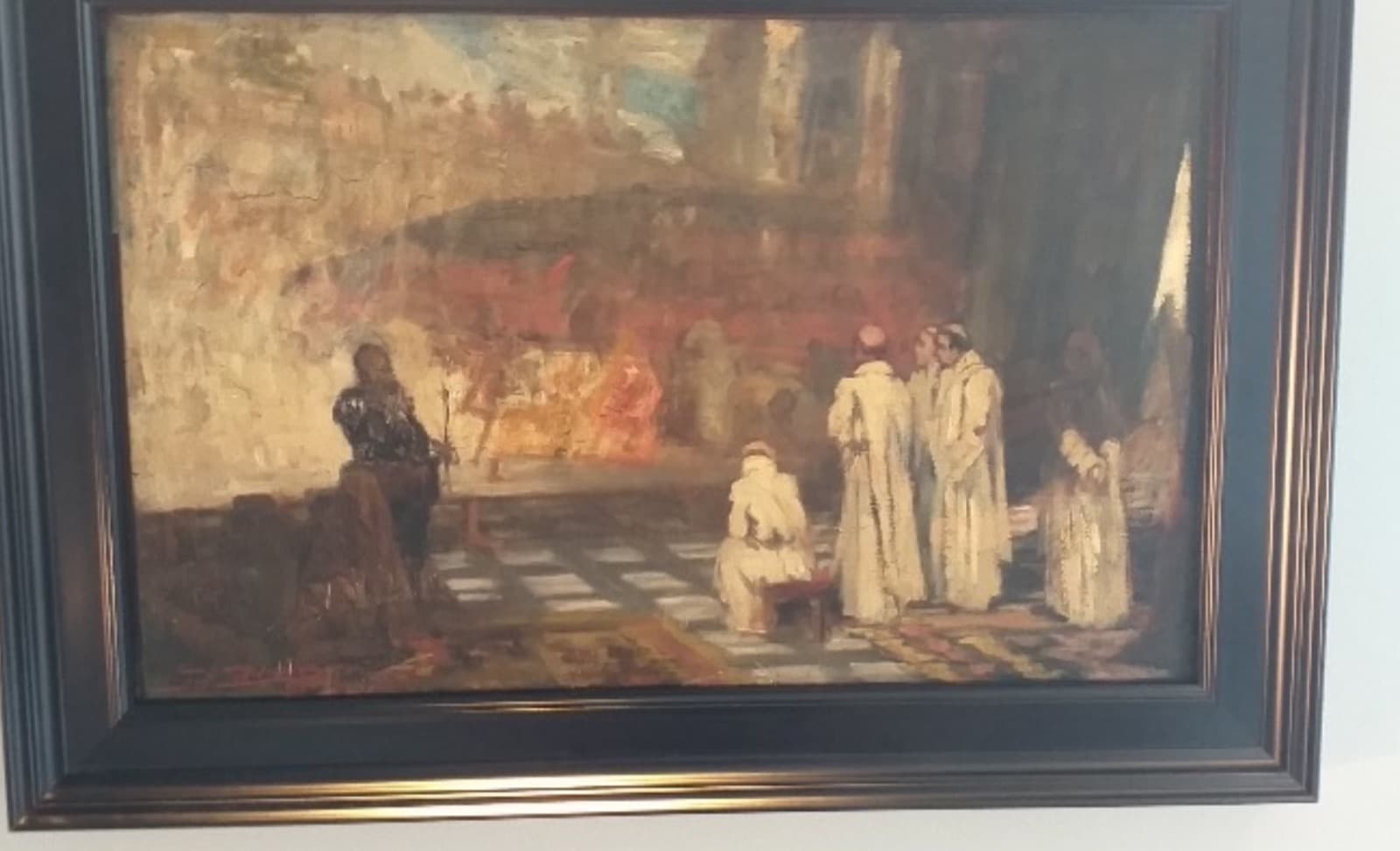 Esquisse la présentation des noces de Cana, Delperee.