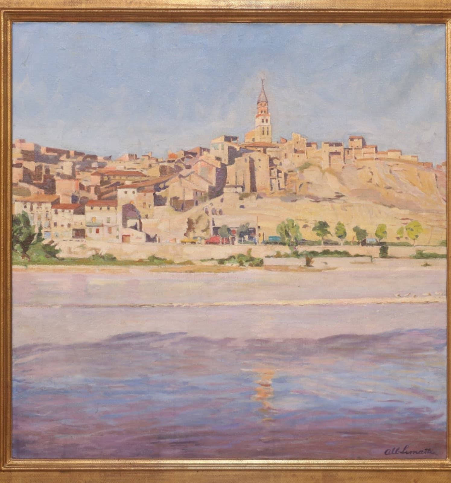 Vue d’Albi, Albert Lemaitre.