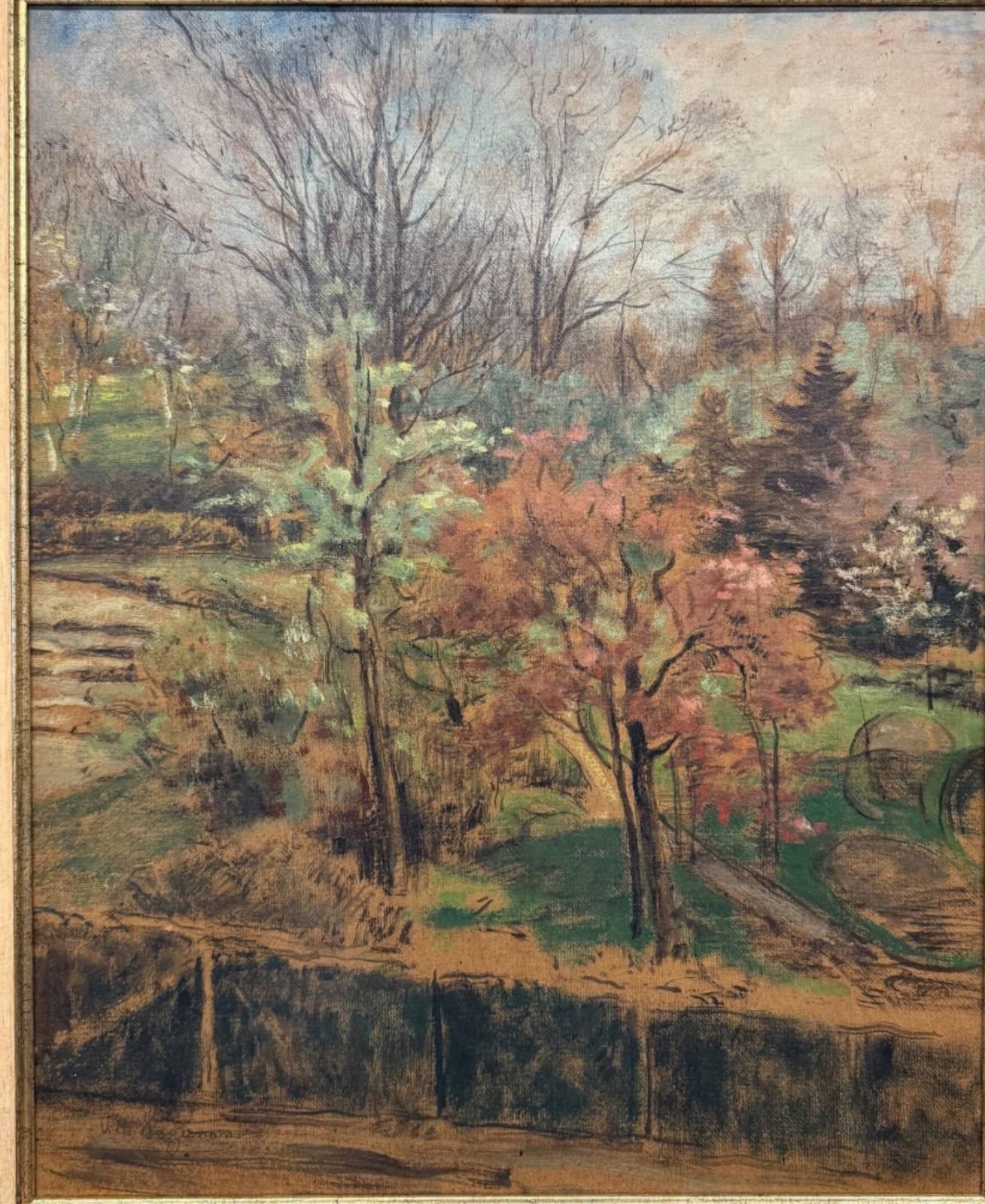 Vue de la forêt, Victor Hagemans.