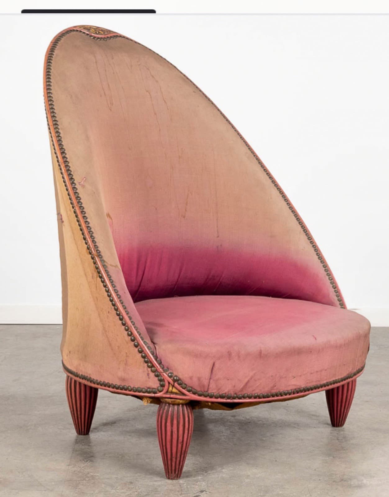 Fauteuil bergère art déco, vers 1920-1920, Paul Follot, attribué à.